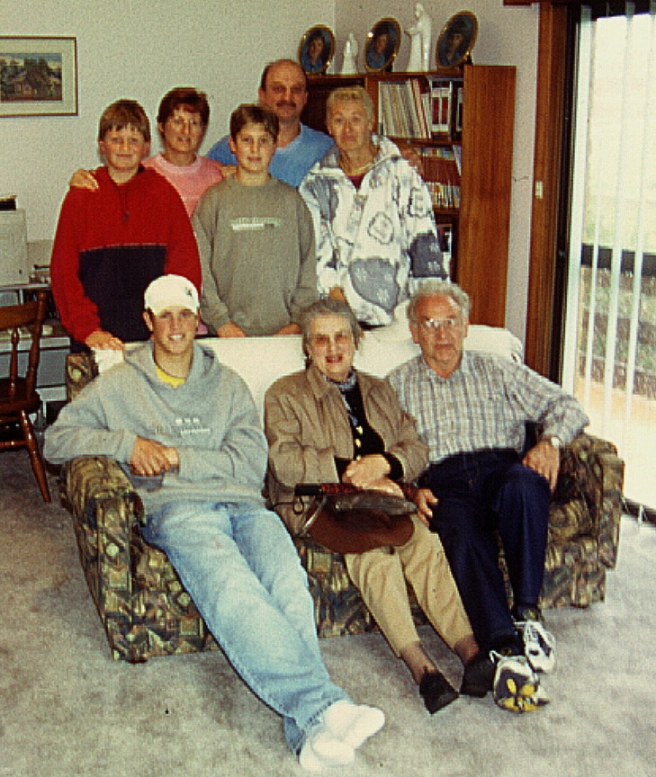 Familie Richard Lintner u. Siegfried, Sissy u. Dieter